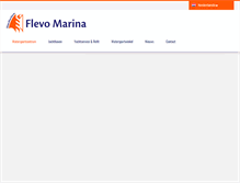 Tablet Screenshot of flevomarina.com